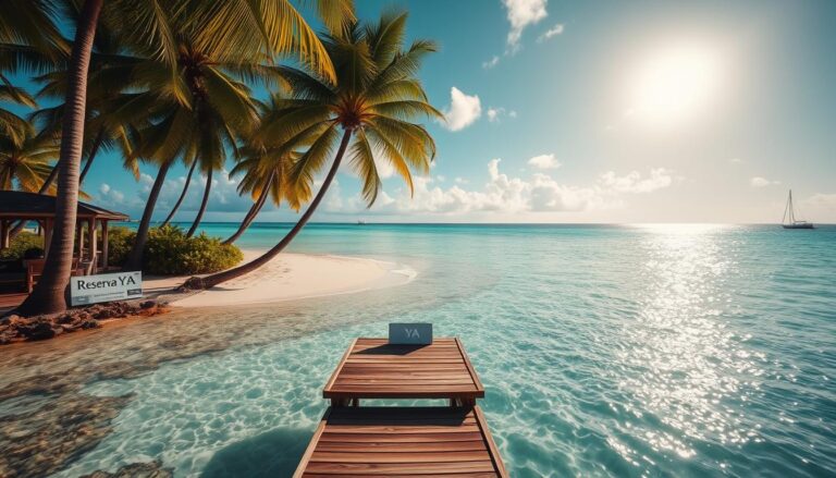 Lugares paradisíacos en el Caribe